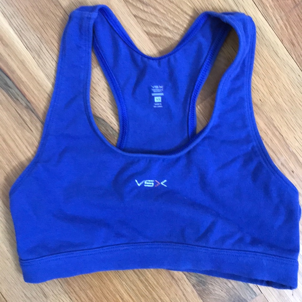 Blue Victoria Secret VSX sports bra Size XS